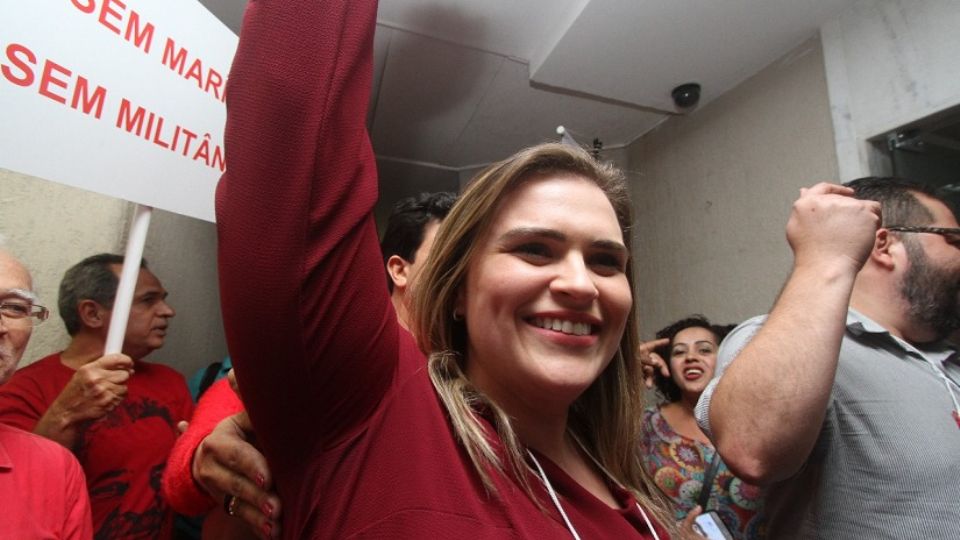 A candidata do PT à prefeitura do Recife, Marília Arraes (Reprodução)