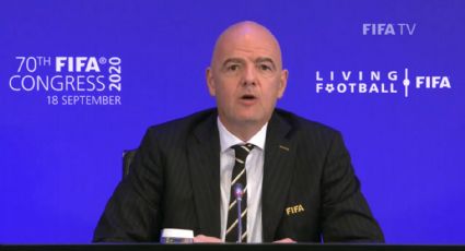 Gianni Infantino, presidente da Fifa, está com Covid-19