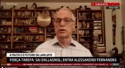 Jorge Pontual sai do roteiro e faz duras críticas à Lava Jato e a Dallagnol ao vivo na GloboNews