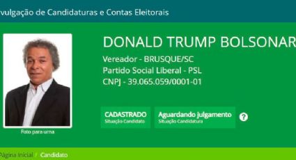 PSL lança “Donald Trump Bolsonaro” como candidato a vereador em Brusque