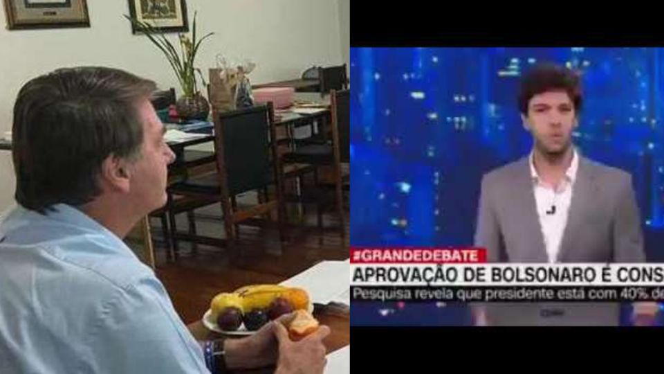 Jair Bolsonaro e Caio Coppola (Montagem)