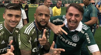 Felipe Melo: “Tô triste não. feliz. Dinheiro no bolso. Meu presidente é o Bolsonaro”