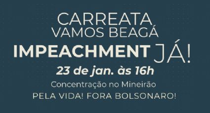 “Pela saúde e pela vida!”: BH fará carreata pelo impeachment de Bolsonaro