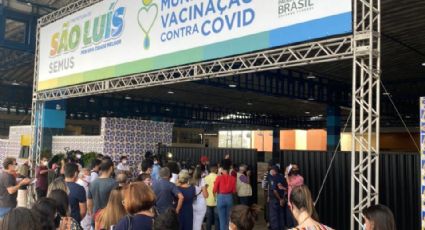 Perfeito de São Luís cria um único centro de vacinação e faz população enfrentar enormes filas