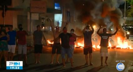 Sem luz por 48 horas, moradores de Teresina fecham ruas com protestos