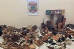 Caçador de relíquias: PF prende homem com material arqueológico