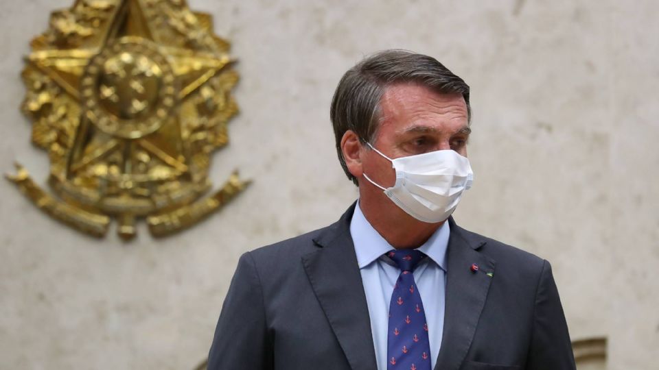Jair Bolsonaro no STF. Foto: Marcos Corrêa/PR