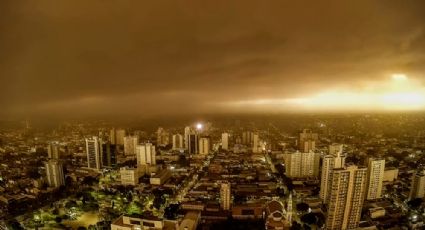 Em nova ocorrência, nuvem de poeira cobre Campo Grande (MS); veja vídeos e fotos