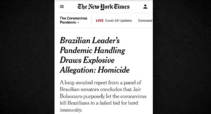 NYT destaca que Bolsonaro será acusado de homicídio em relatório da CPI