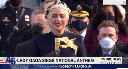 Lady Gaga cantou na posse de Biden com roupa à prova de balas; reveja o vídeo