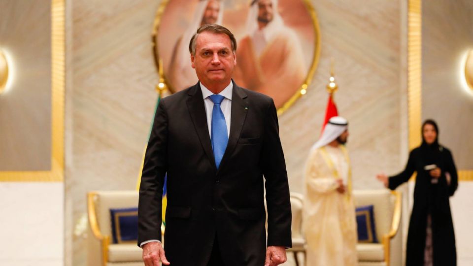 Em Dubai, Bolsonaro diz que discutiu 'troca de presos políticos' (Foto: Alan Santos/PR)