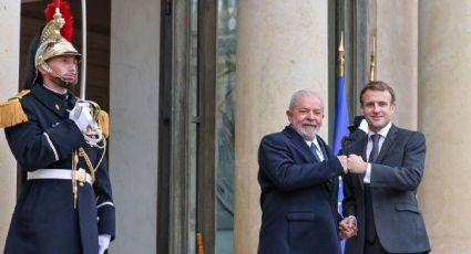 Lula parabeniza Macron pela reeleição na França: "torço pelo sucesso do seu governo"