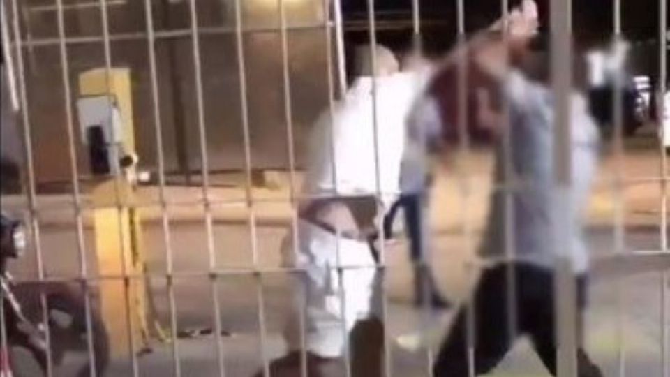 Imagem: Porteiro é agredido no Recife por pedir a visitante que colocasse a máscara. (Rede sociais)