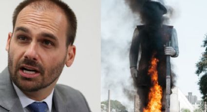 Eduardo Bolsonaro processa prefeito de SP por lista com 40 “monumentos polêmicos”; saiba quais