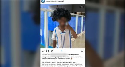 Blackface: Escola "celebra" Consciência Negra com alunos brancos pintados de preto