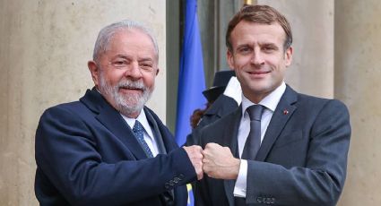 Lula declara apoio a Macron para "derrotar extrema direita e discurso de ódio"