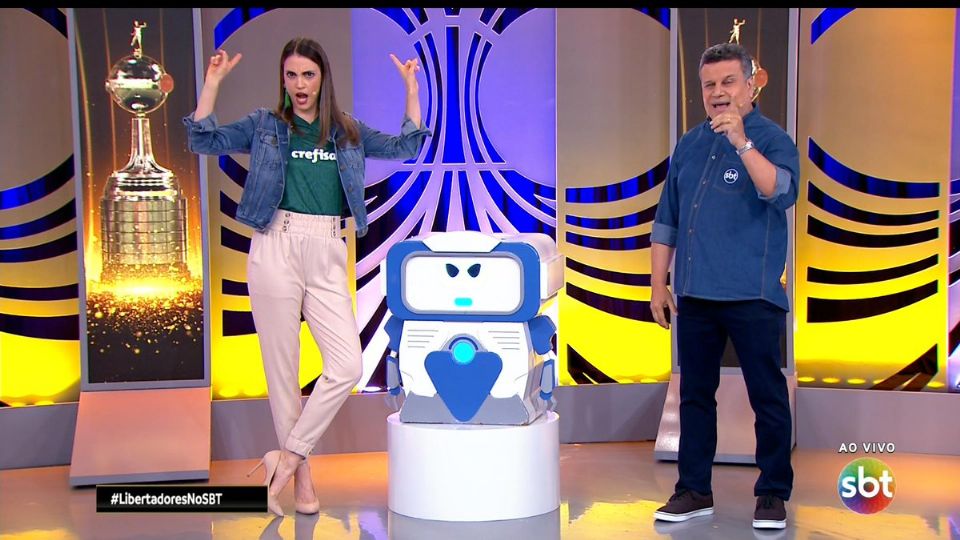 SBT bateu recorde de audiência com transmissão da final da Libertadores entre Palmeiras e Flamengo (Reprodução)