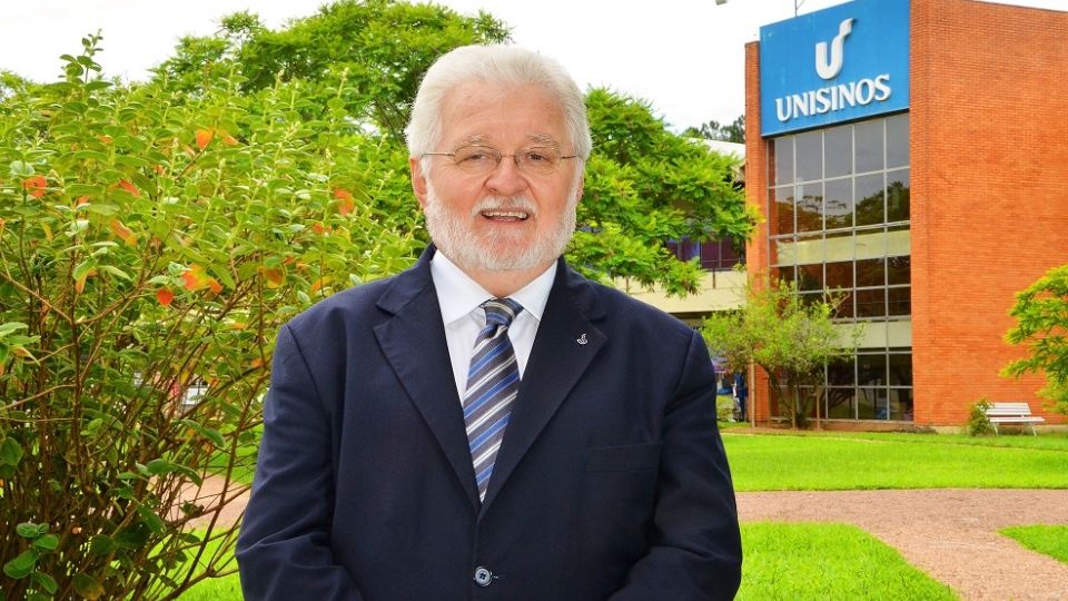 Padre Marcelo Fernandes de Aquino, reitor da Unisinos, rejeitou medalha do governo Bolsonaro (Reprodução)