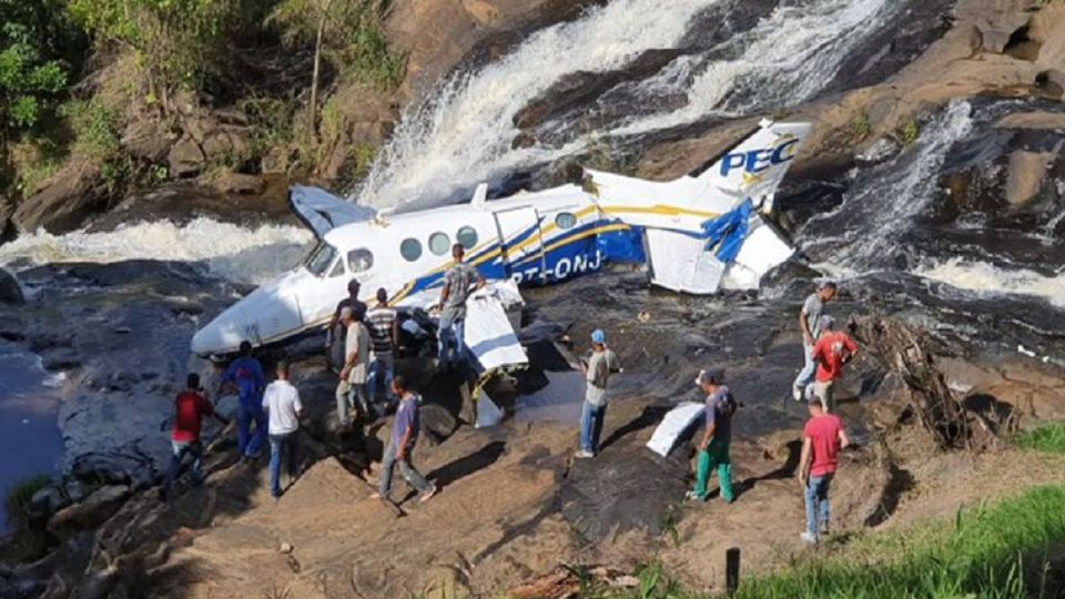 Avião que levava Marília Mendonça - Foto: Redes sociais