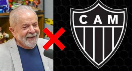 Lula “derrota” Atlético (MG), campeão depois de 50 anos