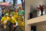 Pastor bolsonarista faz "chuva de dólares" no Natal e revolta fiéis; veja vídeo
