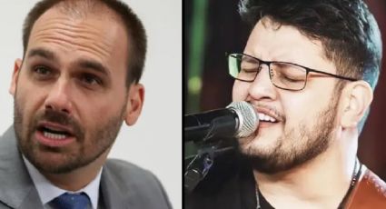 Eduardo Bolsonaro espalhou fake news sobre Maurílio antes da morte do cantor