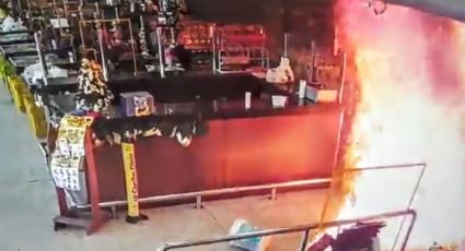 VÍDEO: Homem incendeia mercado e polícia investiga se exigência de máscara foi motivo