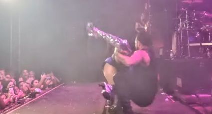 VÍDEO: Joelma faz acrobacia e cai após dois anos longe dos palcos