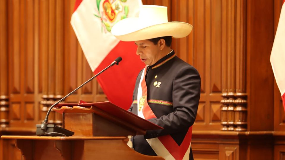 Congresso do Peru rejeitou abertura de processo de impeachment contra o presidente Pedro Castillo (Foto: Divulgação/Governo do Peru)