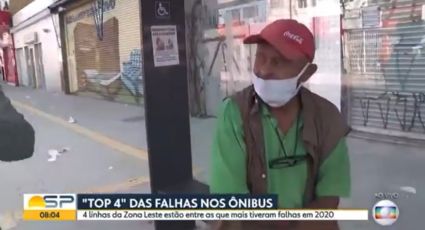 Vídeo: Idoso pergunta a repórter da Globo ao vivo se ele tem o telefone do Datena