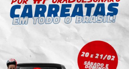 Sem vacinas, Frentes convocam novas carreatas pelo Fora Bolsonaro