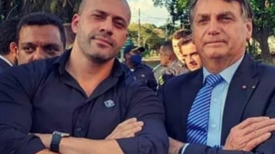 Silveira e Bolsonaro