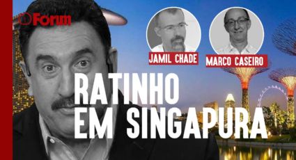 Jamil Chade explica para Ratinho como é a vida em Singapura + Marco Caseiro