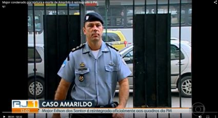 Major Edson Raimundo, condenado pela tortura e morte de Amarildo, é reintegrado à PM