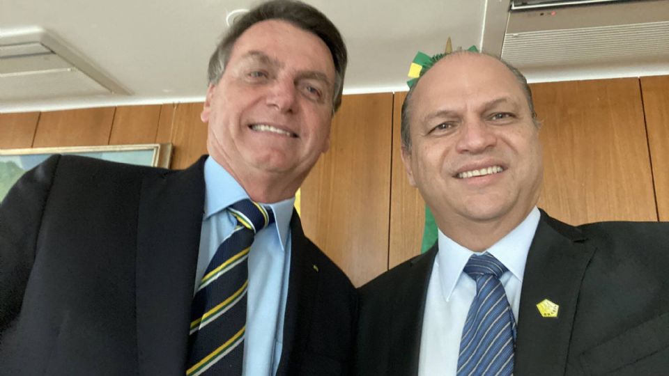 Bolsonaro e Ricardo Barros (Reprodução)