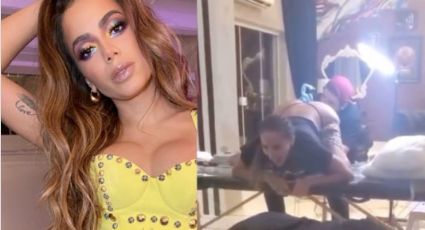 VÍDEO: Anitta choca redes sociais com tatuagem na região anal, mas esclarece que é antiga