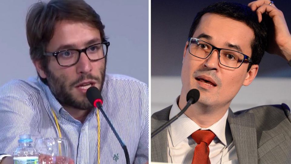 Bruno Brandão, da Transparência Internacional, e Deltan Dallagnol (Montagem)