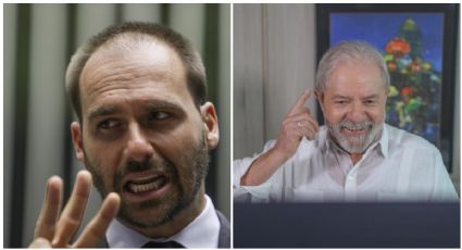 Apagou: para fingir que não atendeu chamado de Lula, Eduardo Bolsonaro muda postagem sobre vacina