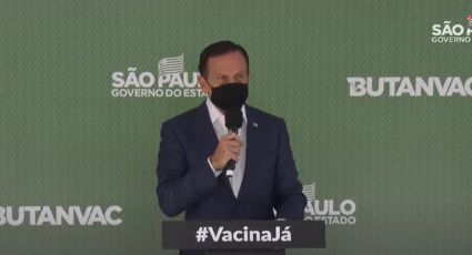 Doria alfineta Bolsonaro: "ButanVac é uma lição para os negacionistas"