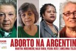 O aborto na Argentina, com Martha Rosenberg, Nalu Faria, Vilma Reis e Amelinha Teles