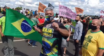 Major Olímpio participou de ato contra o lockdown dias antes de ser internado com Covid