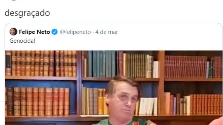 Bruna Marquezine para Bolsonaro: "monstro genocida"