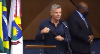 VÍDEO: Vereador tira a máscara durante discurso na Câmara de BH e anuncia que está com "gripe"