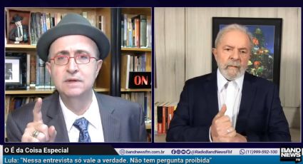 Live de Lula com Reinaldo Azevedo registra audiência 18 vezes maior do que a de Bolsonaro