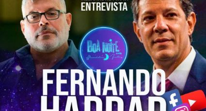 Alexandre Frota anuncia entrevista ao vivo com Fernando Haddad em seu 'talk show'