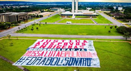 Dia dos Povos Indígenas: Movimentos fazem ato em Brasília pedindo Demarcação Já e Fora Bolsonaro