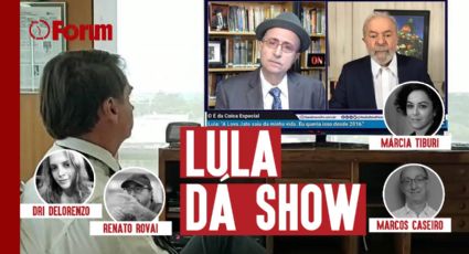 Entrevista de Lula a Reinaldo Azevedo dá 18 vezes mais audiência do que live de Bolsonaro