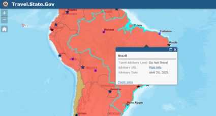 Por Covid, EUA recomendam que viajantes não venham ao Brasil