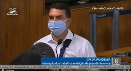 Flávio Bolsonaro vira adepto do isolamento social e pede que CPI do Genocídio seja remota; veja vídeo