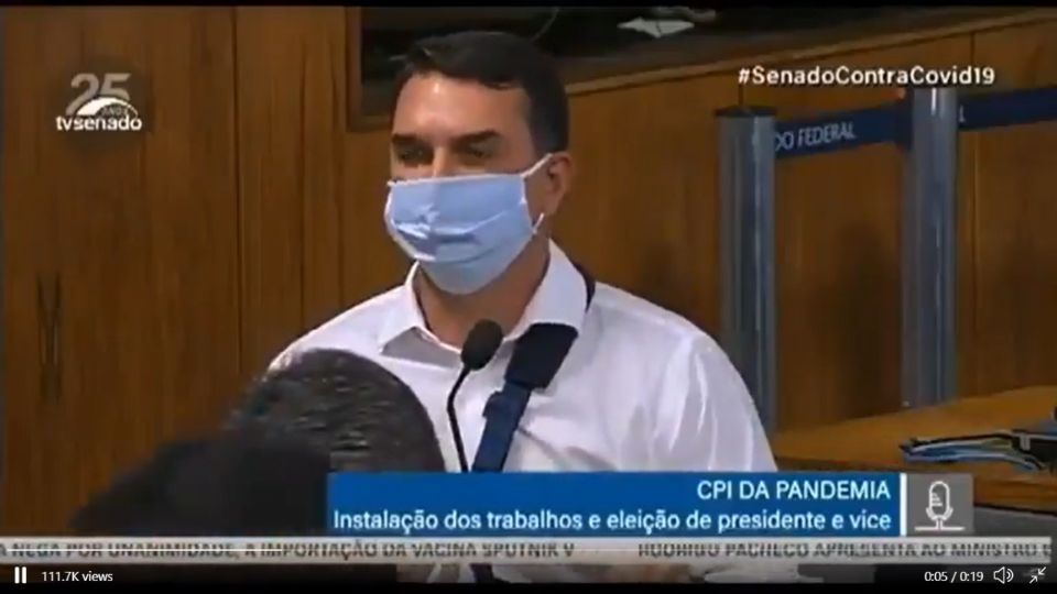 Flávio Bolsonaro - Foto: Reprodução